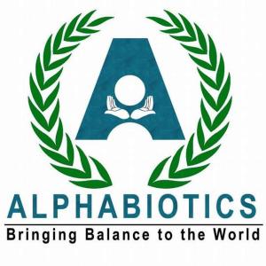 Alphabiotics Blue Green Logo