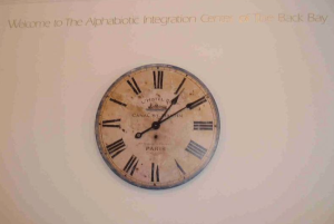 Alphabiotic clock